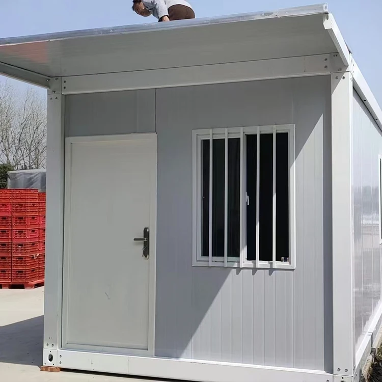 Quick Assembly 40ft Steel Container Home with Fully Integrated Solar Power Systems Sustainable Energy Solution for Home Office