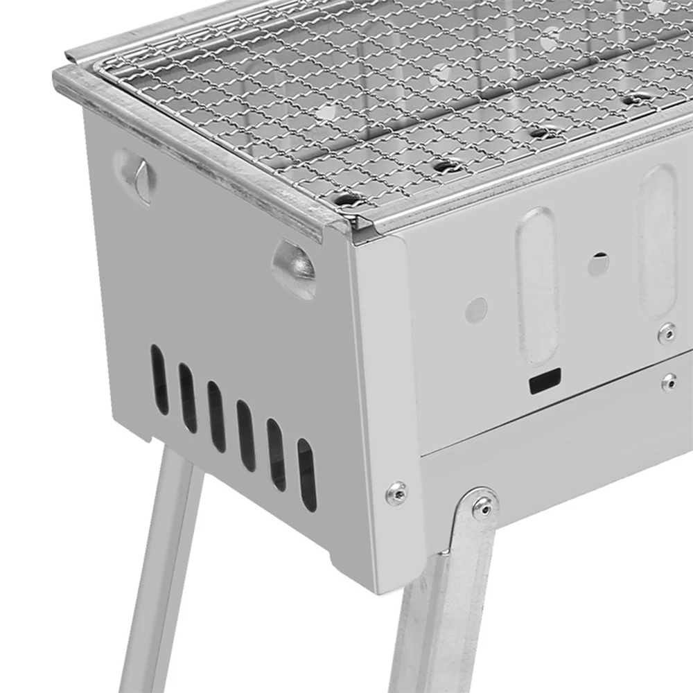 Japanese style  alloy steel three Size folding  Outdoor portable barbecue grill charcoal BBQ