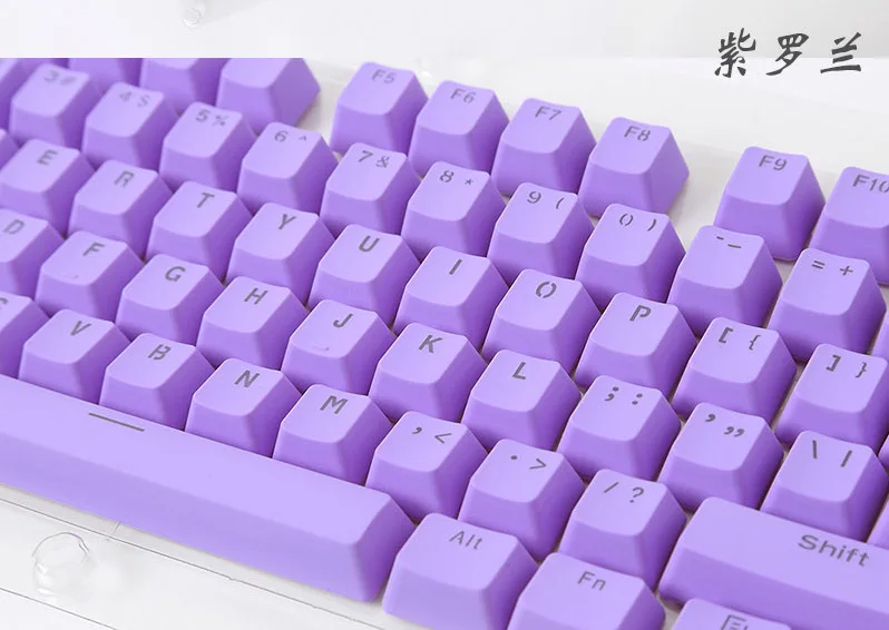 104 клавиши PBT doubleshot с подсветкой наборы цветных клавиш