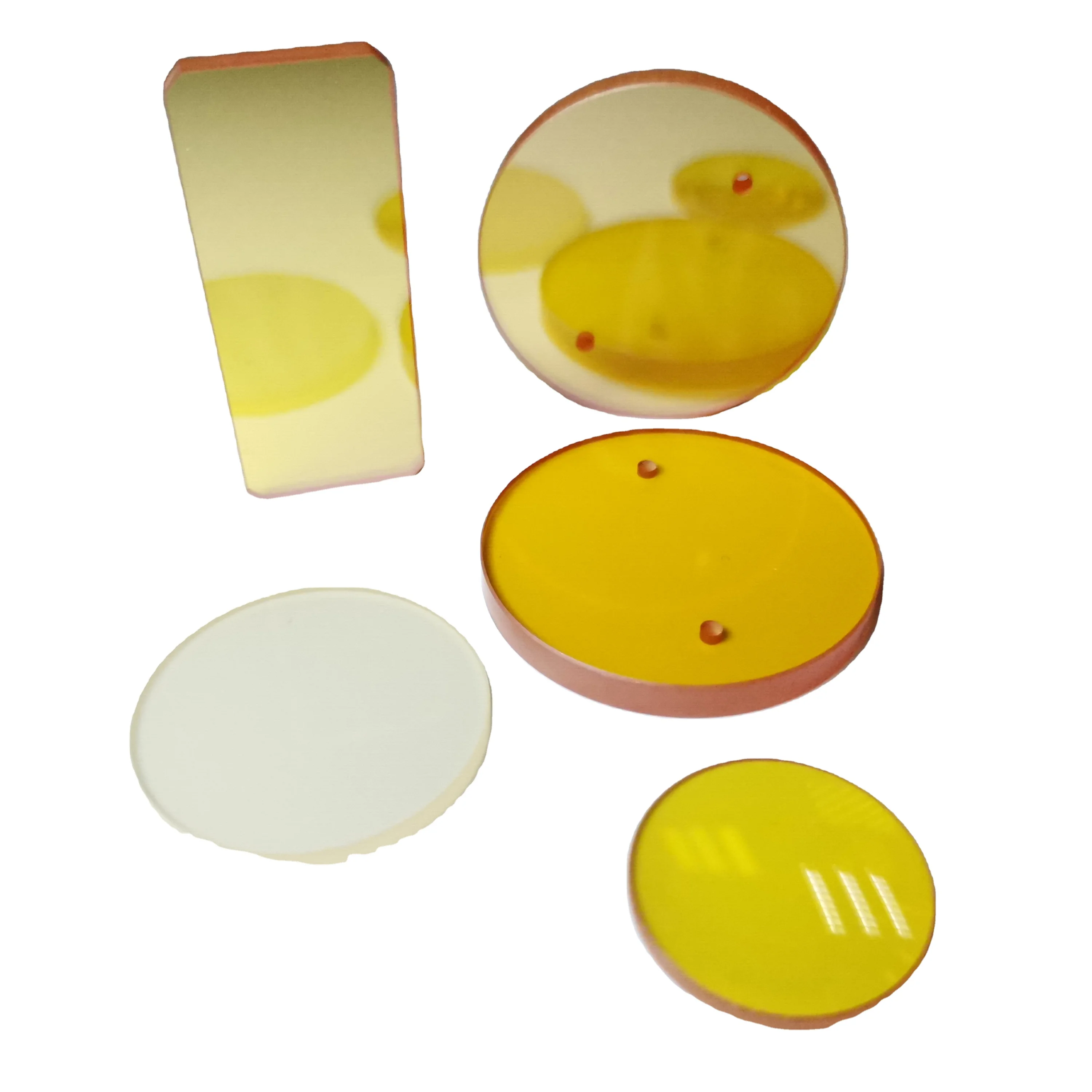 Оптовая продажа, стеклянные линзы Cvd Znse, оптические плоско-выпуклые линзы по низкой цене