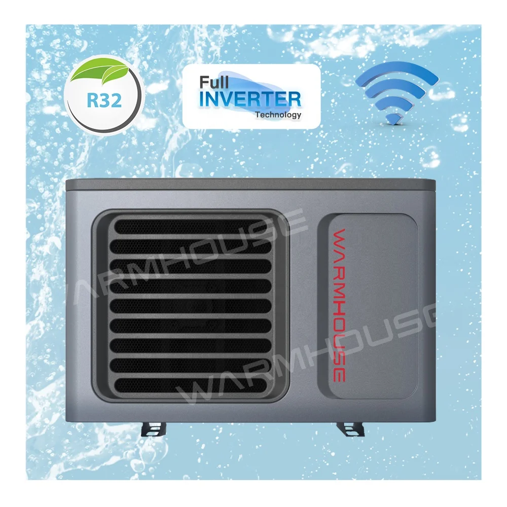 Warmhouse TRITON TLP32P  Full Inverter Heat Pump R32 Outdoor Swimming Pool Heater 9kw Heat Pump New Energy