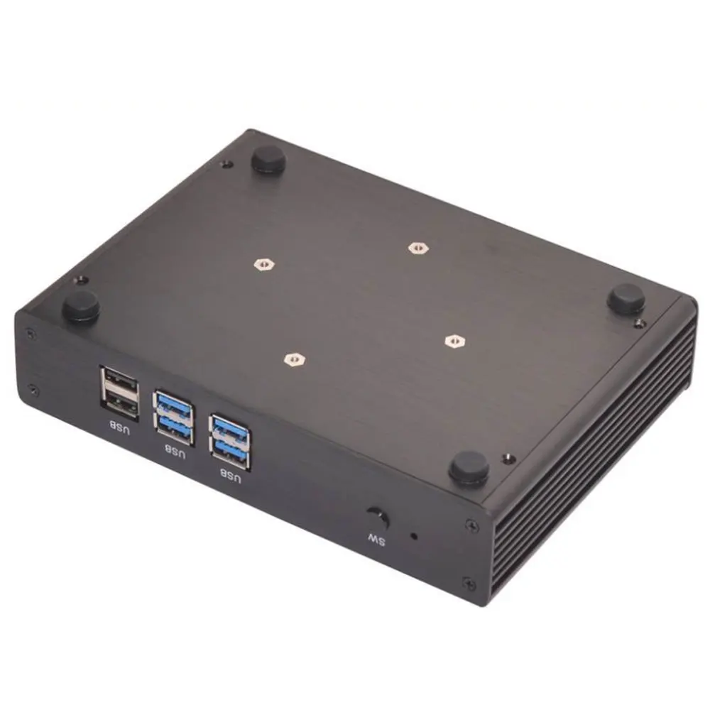 
Partaker B6 Black Nuc PC Size 3215U/3755U PC Desktop Computer 