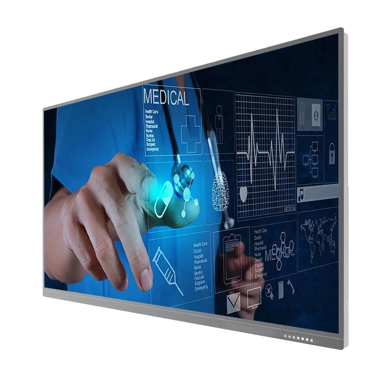 Hot Selling  65 75 86 inch Interactive Flat Panel Multi Touch Screen Smart Board Digital Whiteboard 4K Display