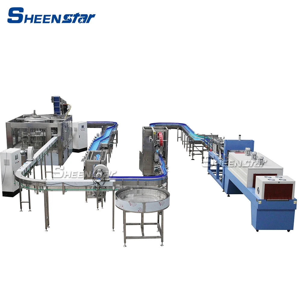 15000bph drinking water plastic bottle filling machine line