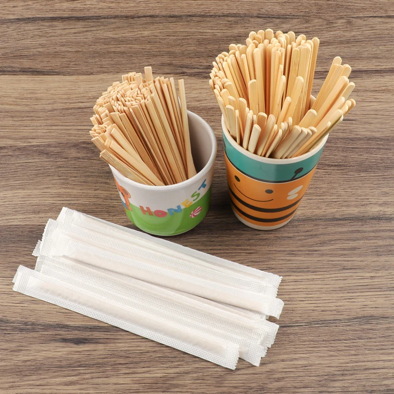 Harmless to the body biodegradable eco-friendly customized bamboo coffee stir sticks suitable for home