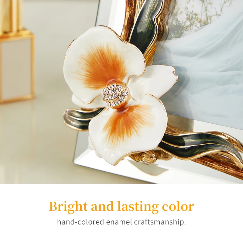 NOSHMAN wedding gifts & crafts luxury gift box for couples glass Vintage Picture Frame For Home Decor