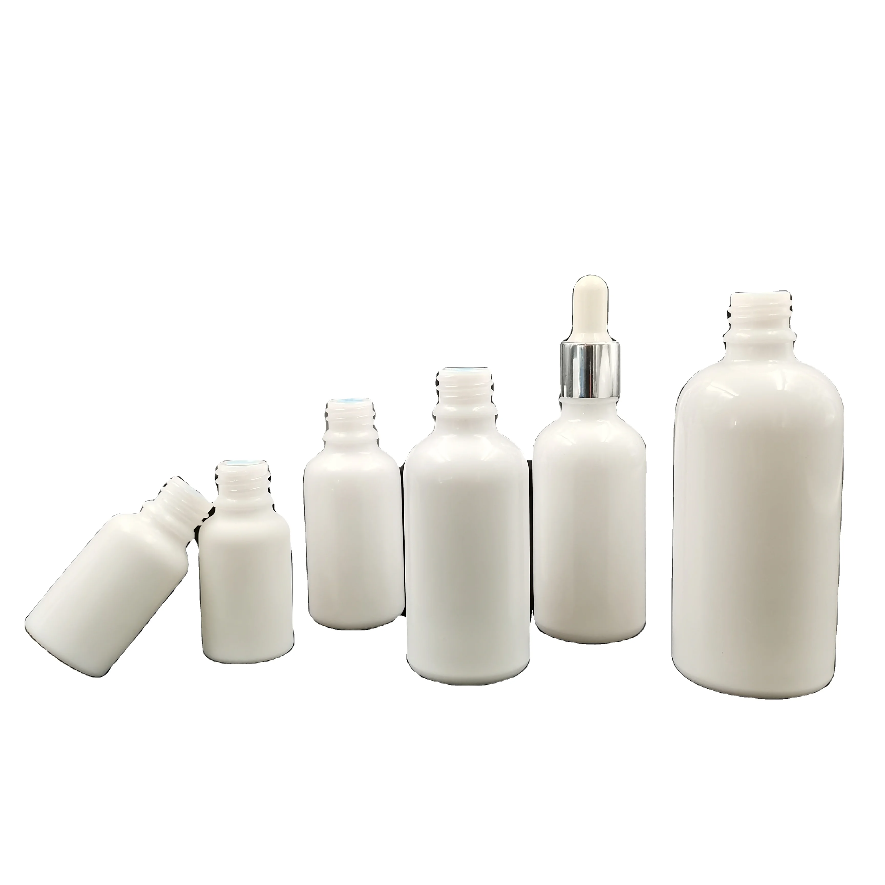 Hot Sale Quality Custom white porcelain essential oil bottle For Skincare Packaging