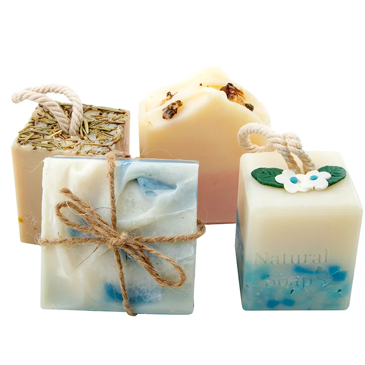 Premium fruit flavored Handmade soap Rope Family Funny Hand Wash Soap Facial whitening and moisturizing