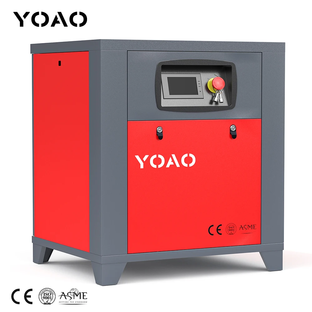 22kw Two Stage High Pressure Air Compressors Electric Rotary Industrial Screw Air Compressor China Manufacturer