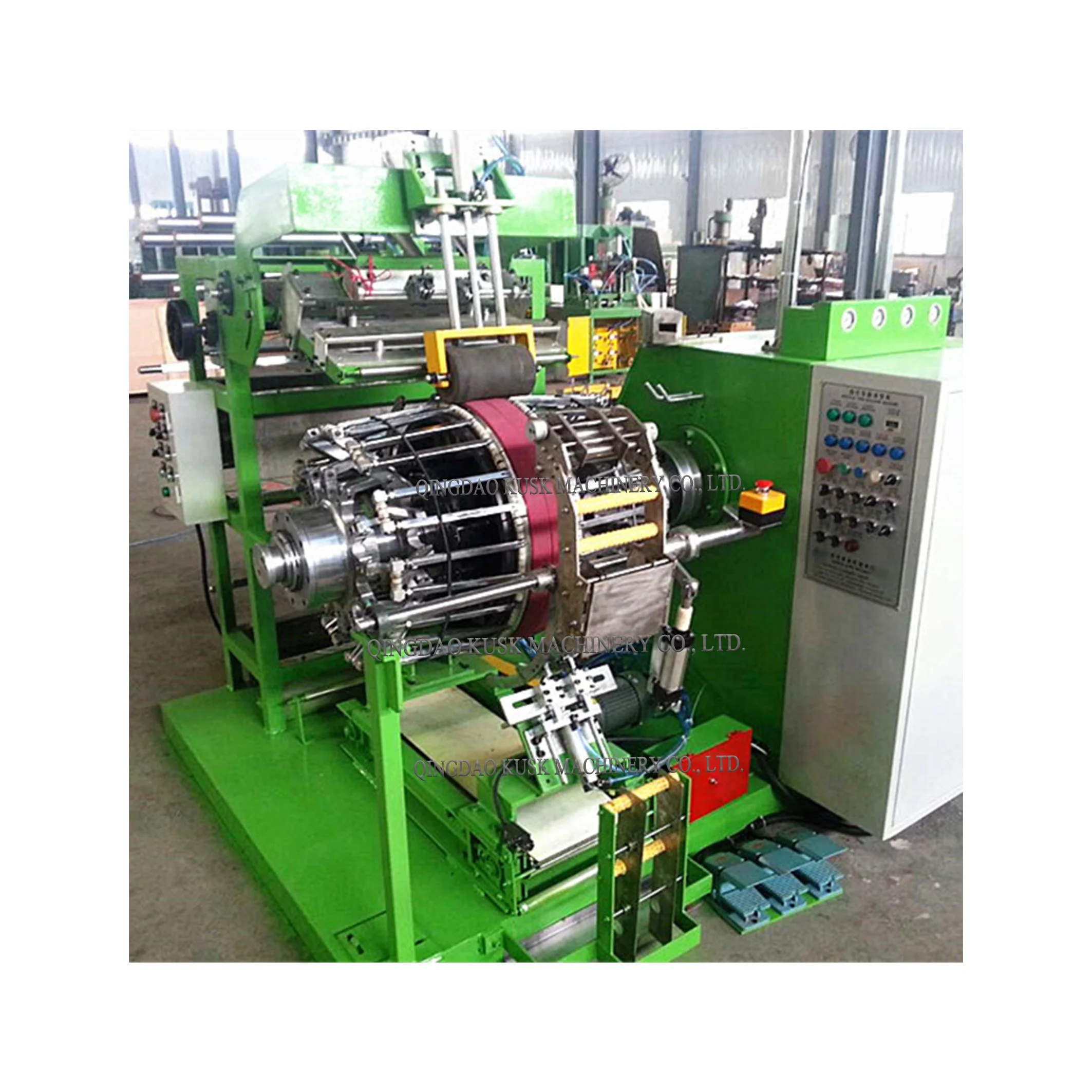 Tire Building Machine Spring-Up Forming Motor Tyre production Line  Vulcanizing Press Machine