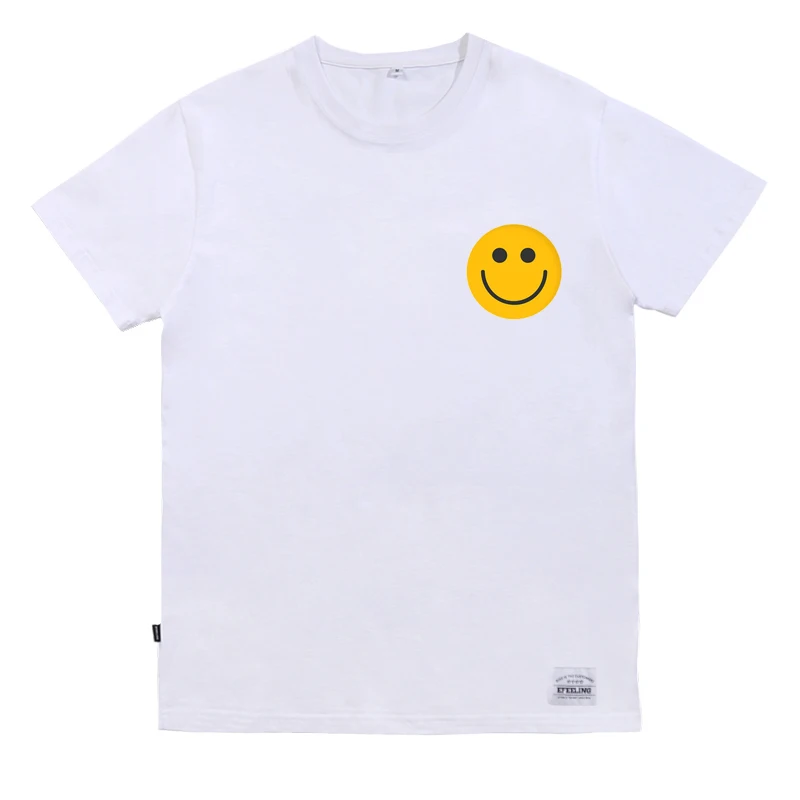 2021 High Quality 60% Cotton 40% Polyester White Printing T-shirts Custom T-Shirt