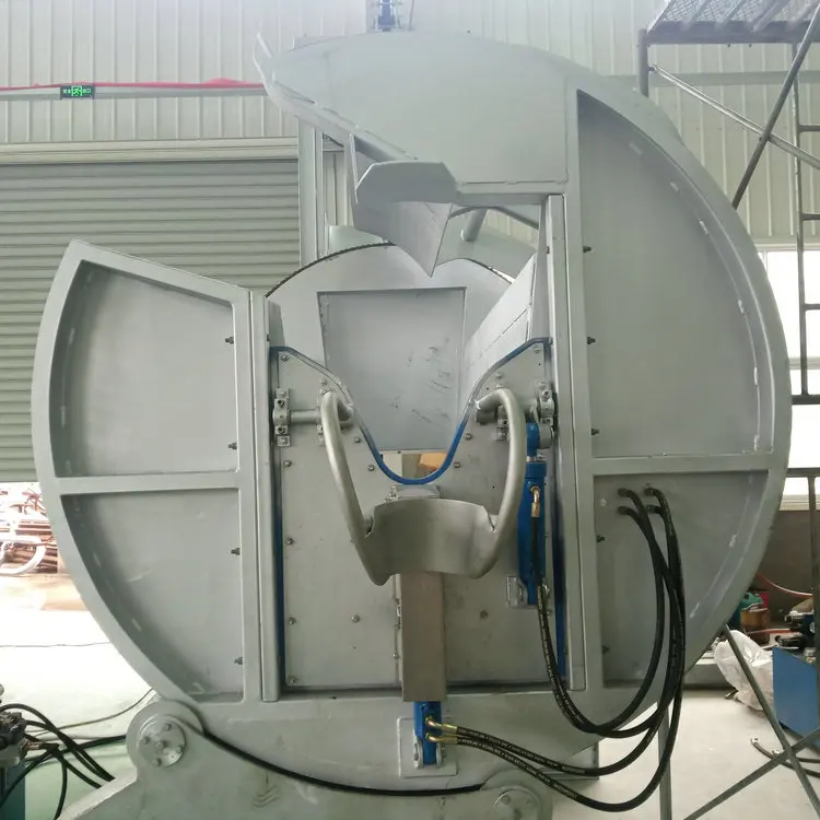 cattle restrainer for beef slaughterhouse