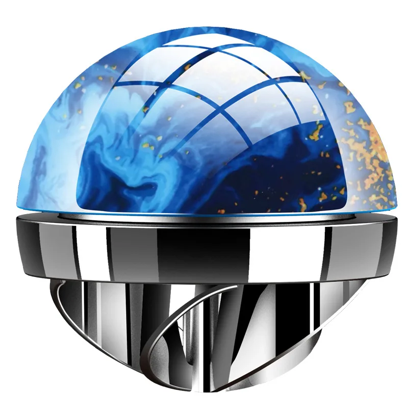 Car Aromatherapy solid Perfume Outlet Car Fragrance vent clip rotate Planet Decoration car air freshener