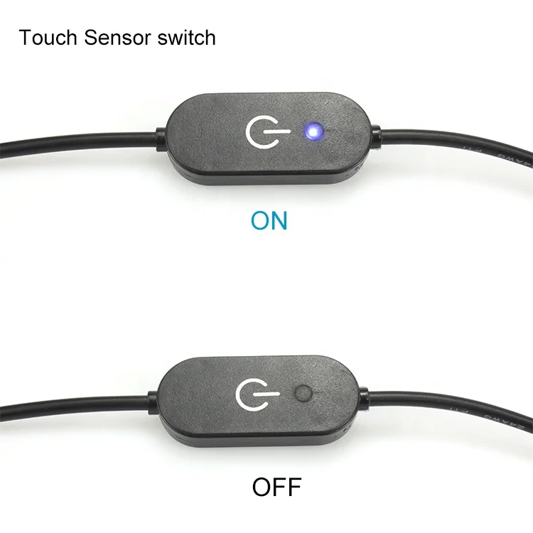 usb to dc cable with inline dimmer switch for table lamp usb male to 5.5x2.1mm