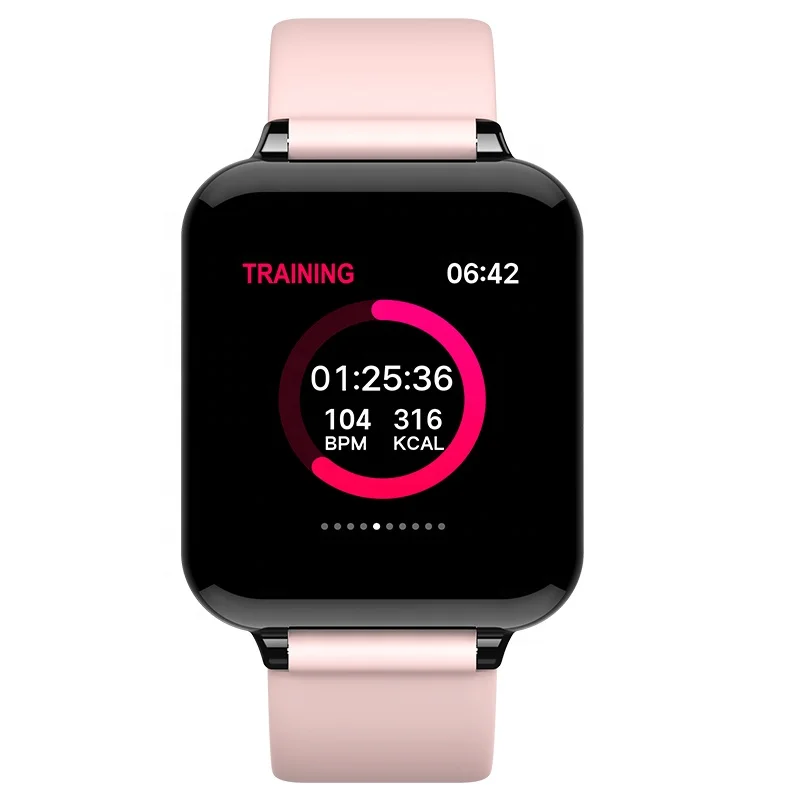 Top seal amazon B57 pedometer smart watch waterproof heart rate monitor cheap activity tracker bracelet for ios huwei phones