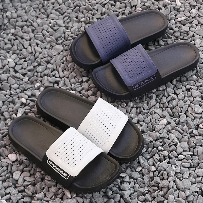 High Quality Male Breathable Sport Eva Slides Slipper Summer Home Outdoor Beach Non-Slip plastic Slippers For Men