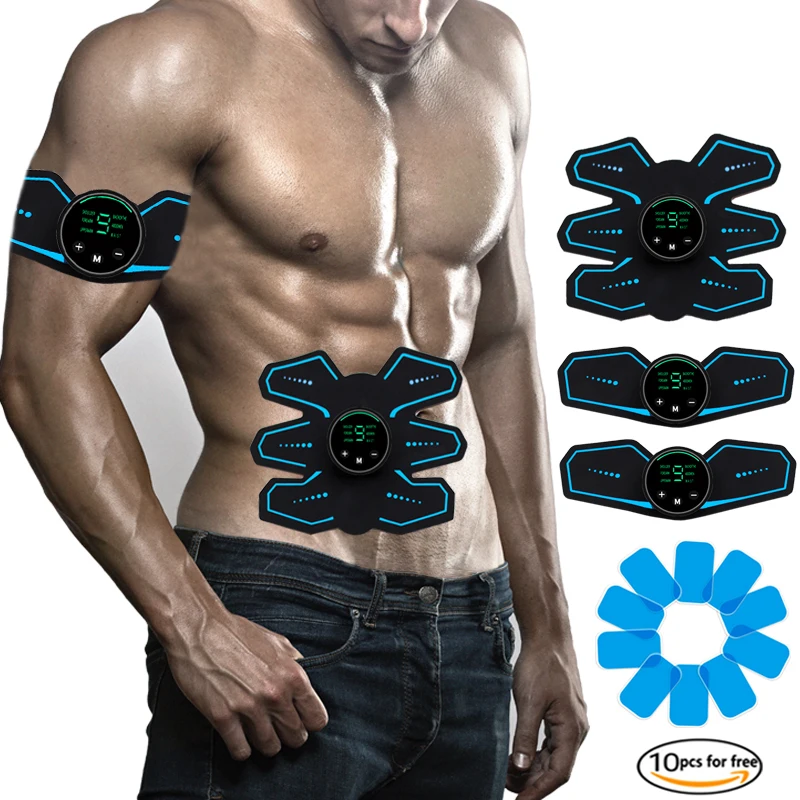 
Ems Tens Scaler Shoulders Simulator Sliming Smart Legs Therapy Thigh Trainer 