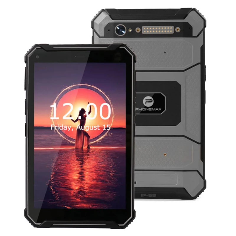 Rugged Tablet Android 10.0 Tablet Phonemax 128g 8 Inch Oem Ip68 Waterproof Business Tablet PC USB Type C Octa Core Repair T1