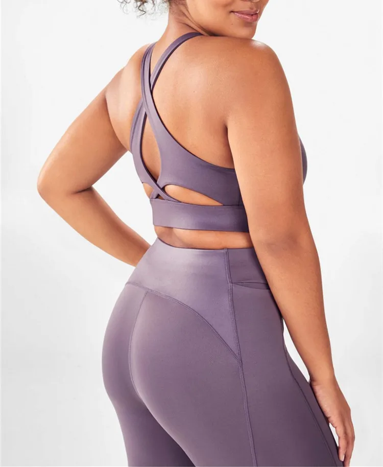 
 Спортивный Бюстгальтер Для Йоги большого размера, одежда для спортзала с логотипом, женская одежда для активного отдыха  