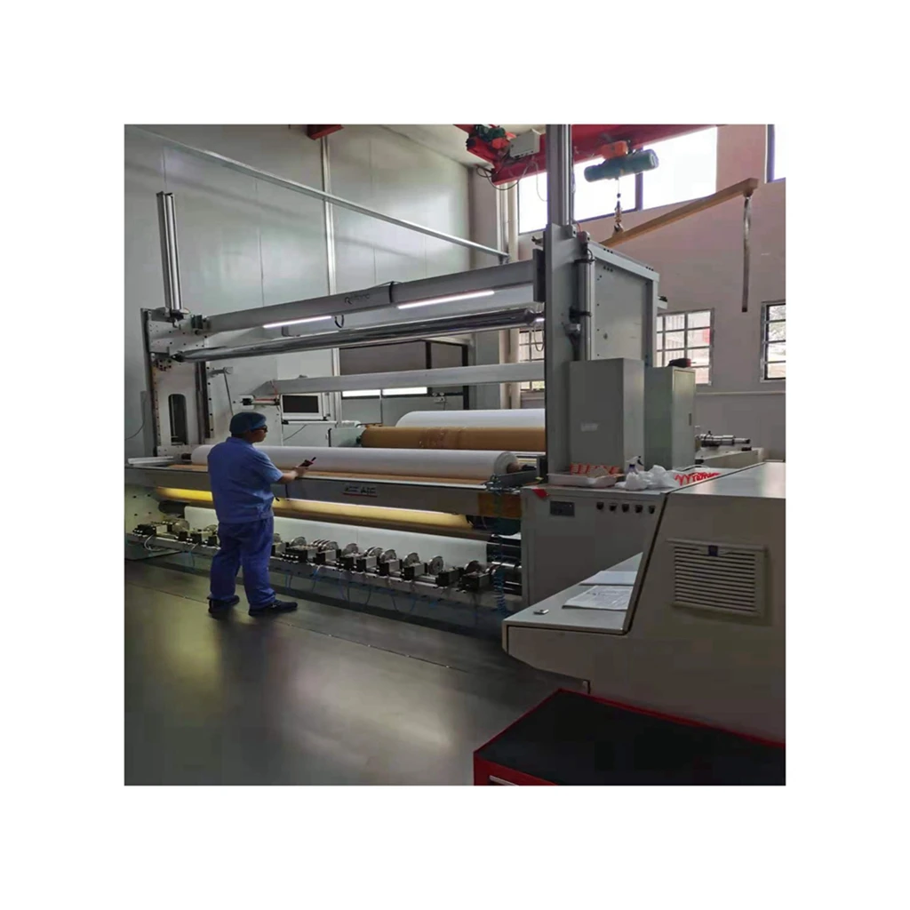 Woven Cloth Roll Inspection Machine Textile Spunlance Nonwoven Machine (1600366954377)
