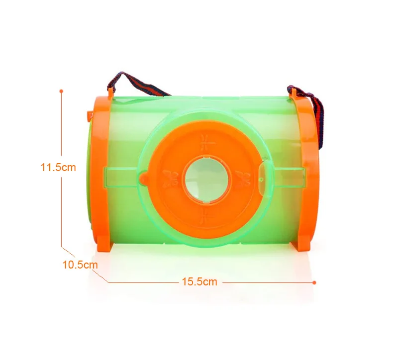 Hot sale kid insect catcher,outdoor Explorer viewer Butterfly Net insect box stem natural toys for boys and girls