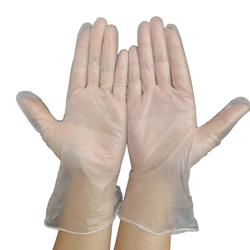 Wholesale High Quality Chinese Manufacturer Transparent Disposable Vinyl Pvc Gloves