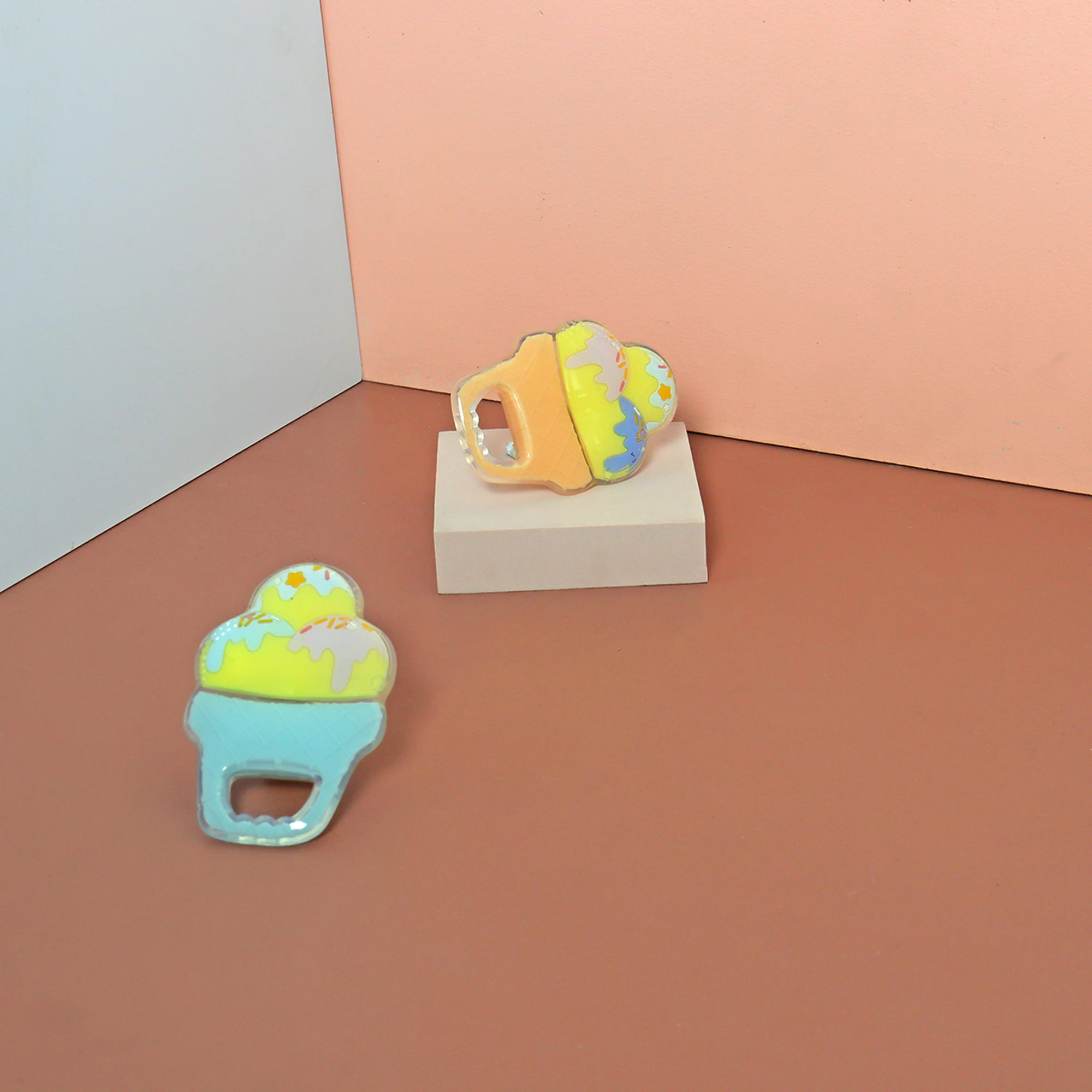 New Ice cream shape Silicone Baby Toys Safe Baby Teether Silicone teether bpa Silicone baby teether