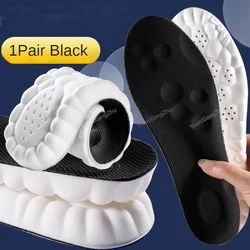 4D Sports Shoes Insoles Super Soft Running Insole for Feet Shock Absorption Baskets Shoe Sole Arch Support Orthopedic Inserts
