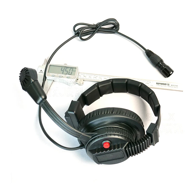 High Quality Professional and Accurate 5-Core Unilateral Earphone for Studio and Camera Studio