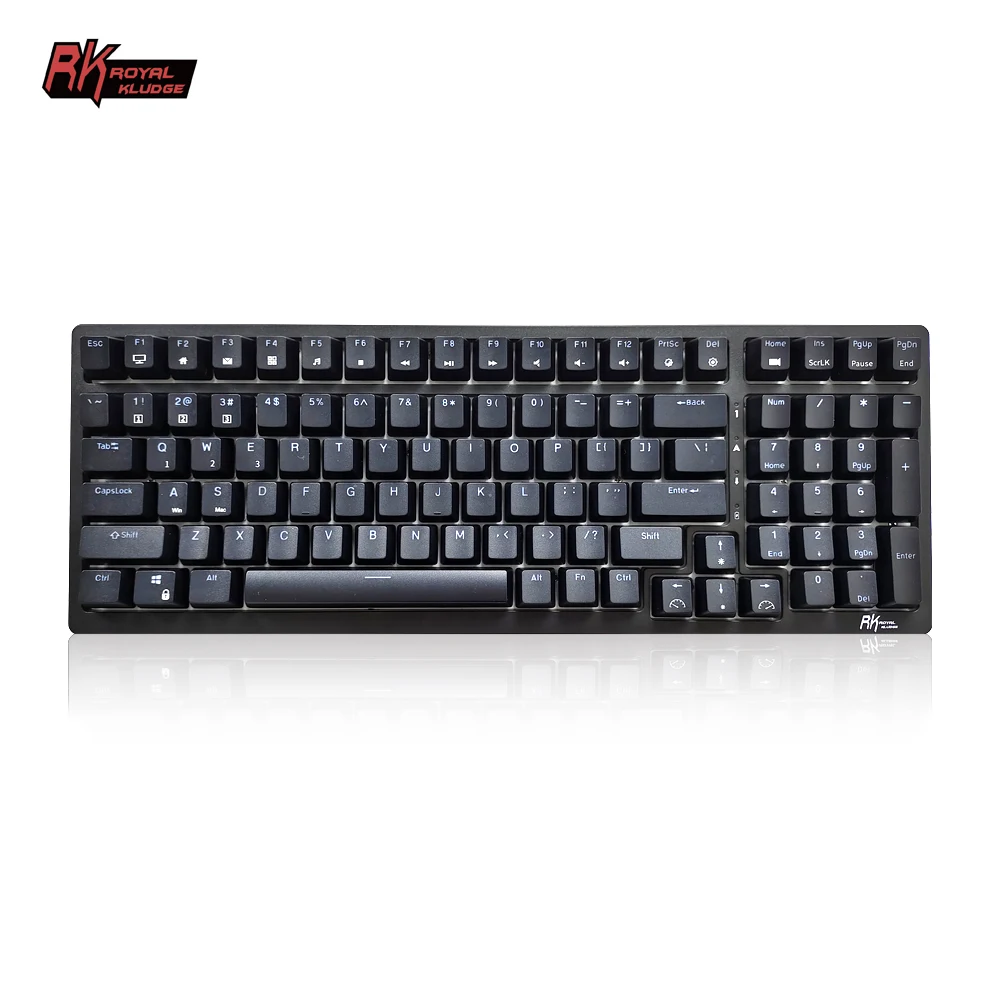 Royal Kludge RK98 RK desktop teclado gamer usb hot swappable computer wireless rgb mechanical keyboard