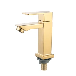TB-1401 chrome Torneira banheiro single handle wash hand zinc body  cold water bathroom basin faucet