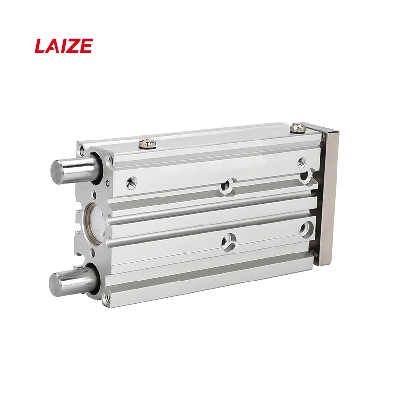High Quality MPGM20 Pneumatic Three Shaft Guide Rod Standard Piston Compact Cylinder SMC Type With Magnet