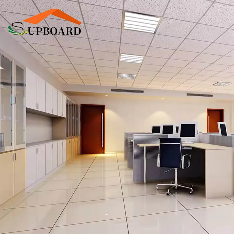 High Quality Ceiling Insulation Mineral Fiber Board Ceiling Tiles For