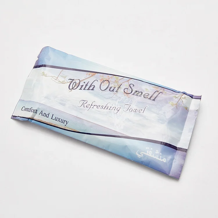 Disposable hot and cold refreshing wet towels wipe moist towelette