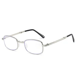 Оправа для очков складные очки для чтения квадратные очки Оптические очки Лидер продаж 2022 женские металлические очки