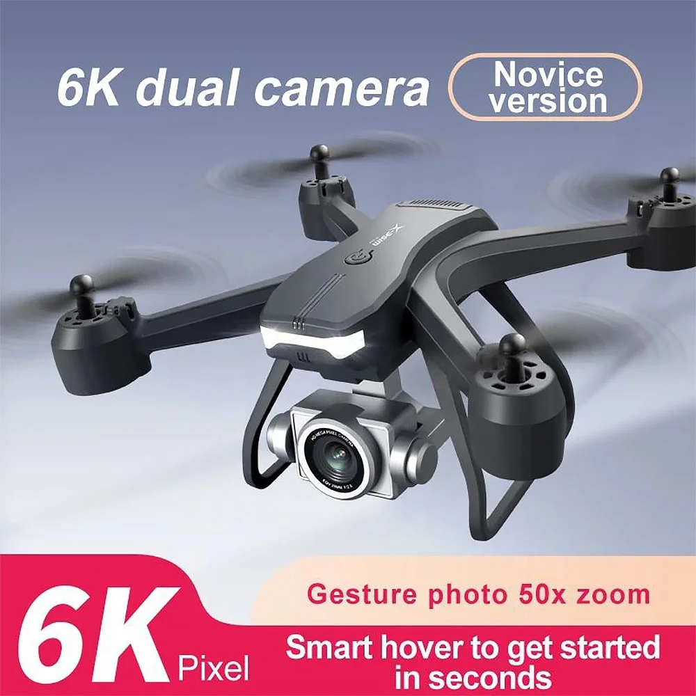 KY101 Drone 4k Hd Dual Camera Mini Wifi Fpv Visual Positioning Dron Height Preservation Rc Quadcopter