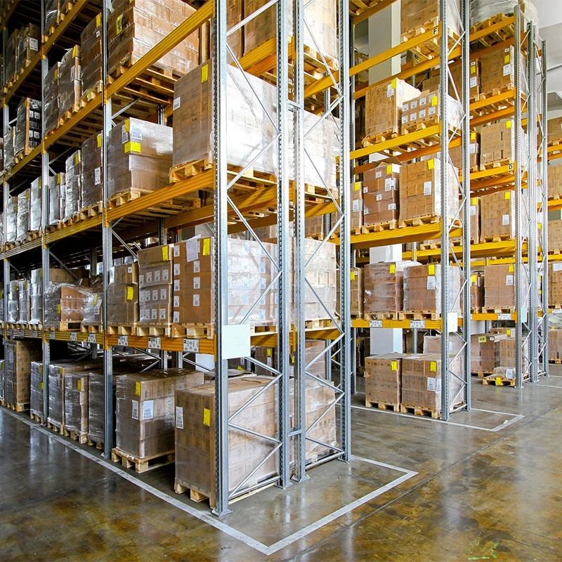 Industrial Warehouse Steel Racking Selective Heavy Duty Pallet Rack System