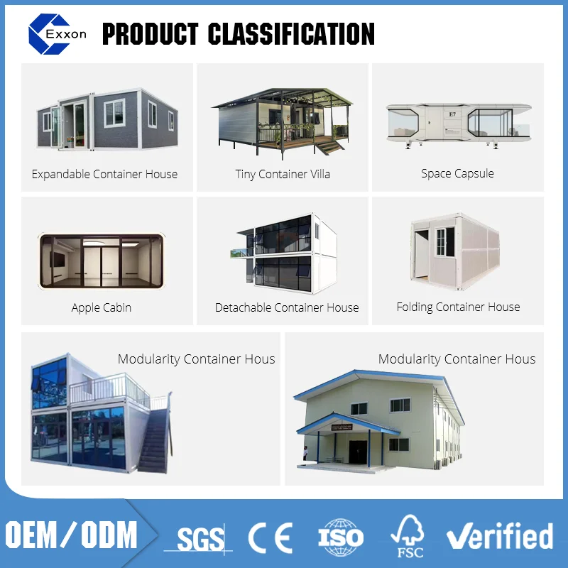 Factory Wholesale Detachable Container House 40ft Detachable Container Customized Portable Housing