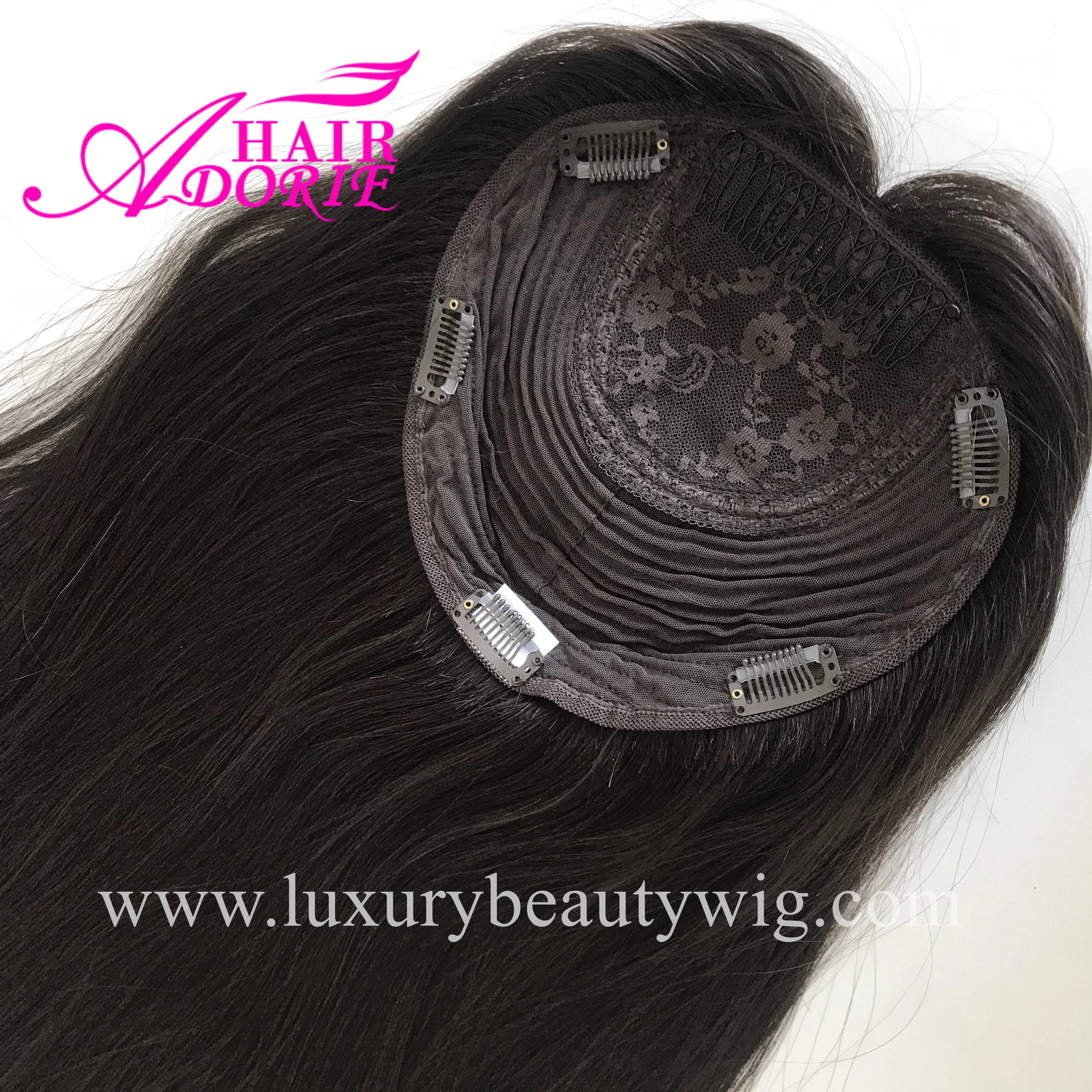 European Virgin Unprocessed 20-inch Long Body Wave Wig with Transparent Lace Cap Small Size Kosher Jewish for Women Big Stock