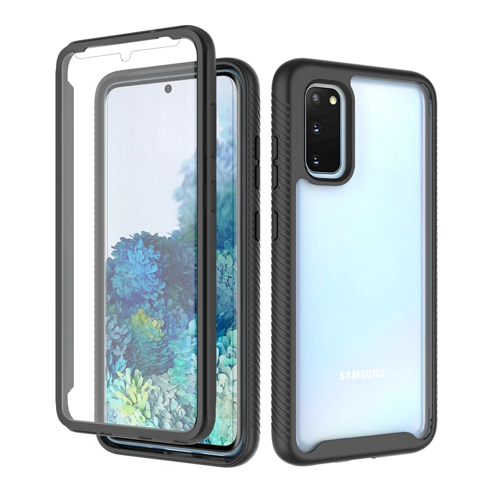 Жесткий чехол для Galaxy S20 FE встроенный защитный экрана противоударный телефона