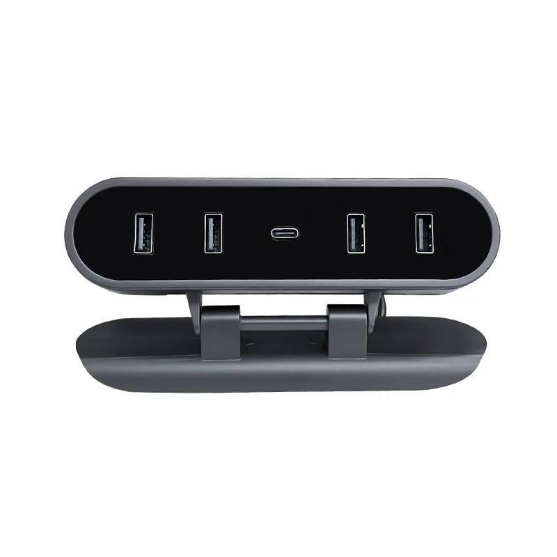 Порты USB-концентратора Glovebox для Tesla, модель 3, модель Y, 2020-2024, док-станция, 5 портов