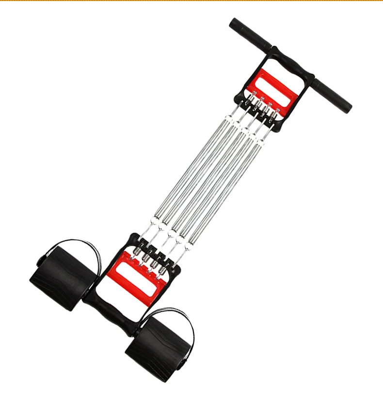 Home Gym Equipment Pull Up Bar Spring Exerciser Elastic Rope Workout Arm Trainer Chest Expander Hand Gripper