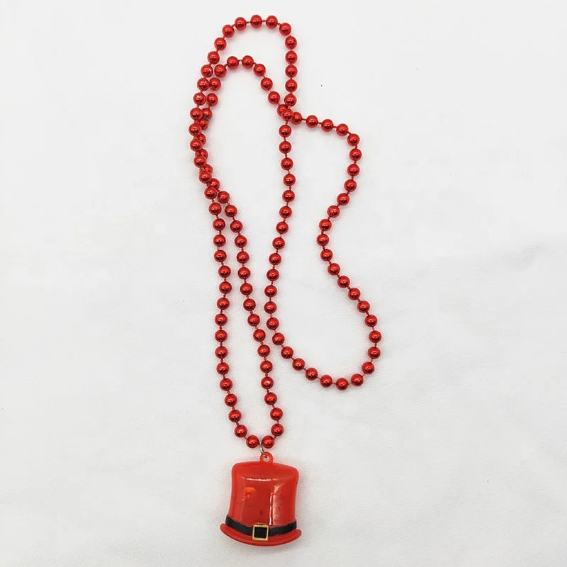 
2021 new arrivals St Patricks Day accessories LED necklace flashing lighted necklaces for kids toys 