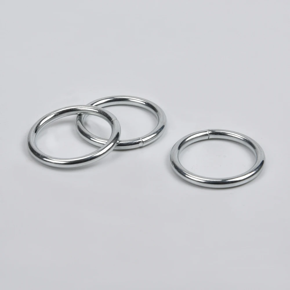 
OZ-840 normal steel with zinc plated lowest price 8mm welded O Ring metal 