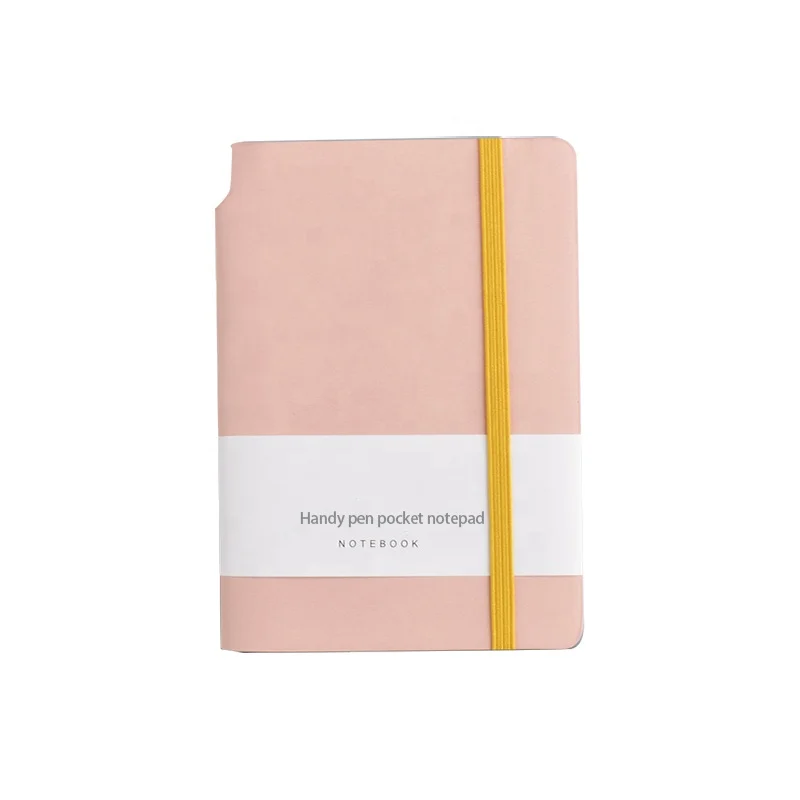 DASHENG Custom logo a6/a7pu pocket notebook lined paper mini pocket journal notebook stationery supplies office