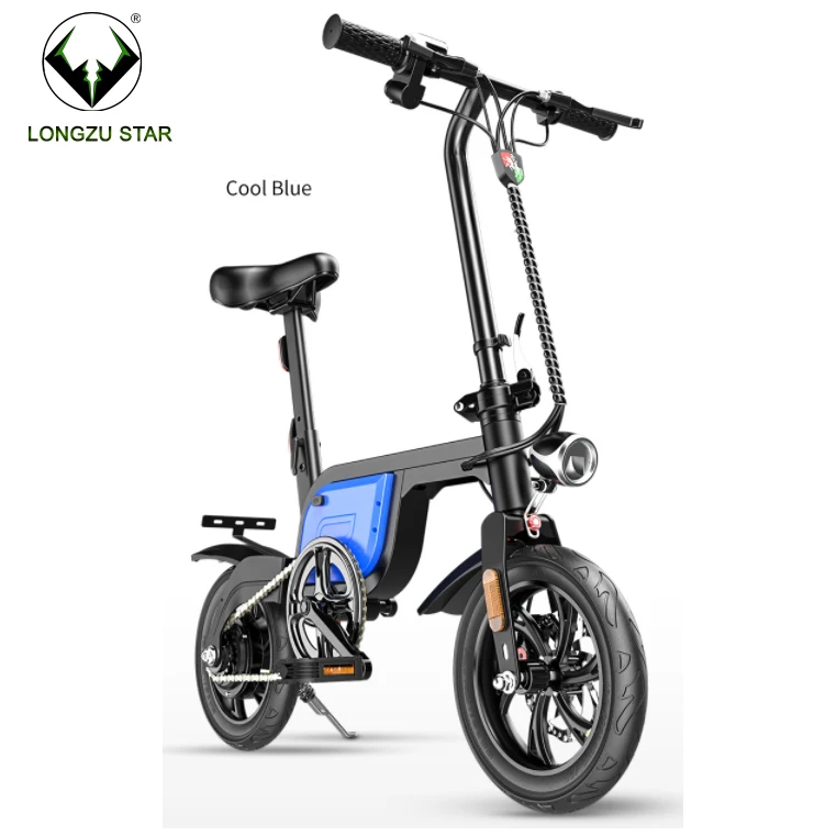 7.5A Wholesales China Manufacture High speed ebike cheap sale 350W 2 wheel electric folding bike dirt bicycle for adults