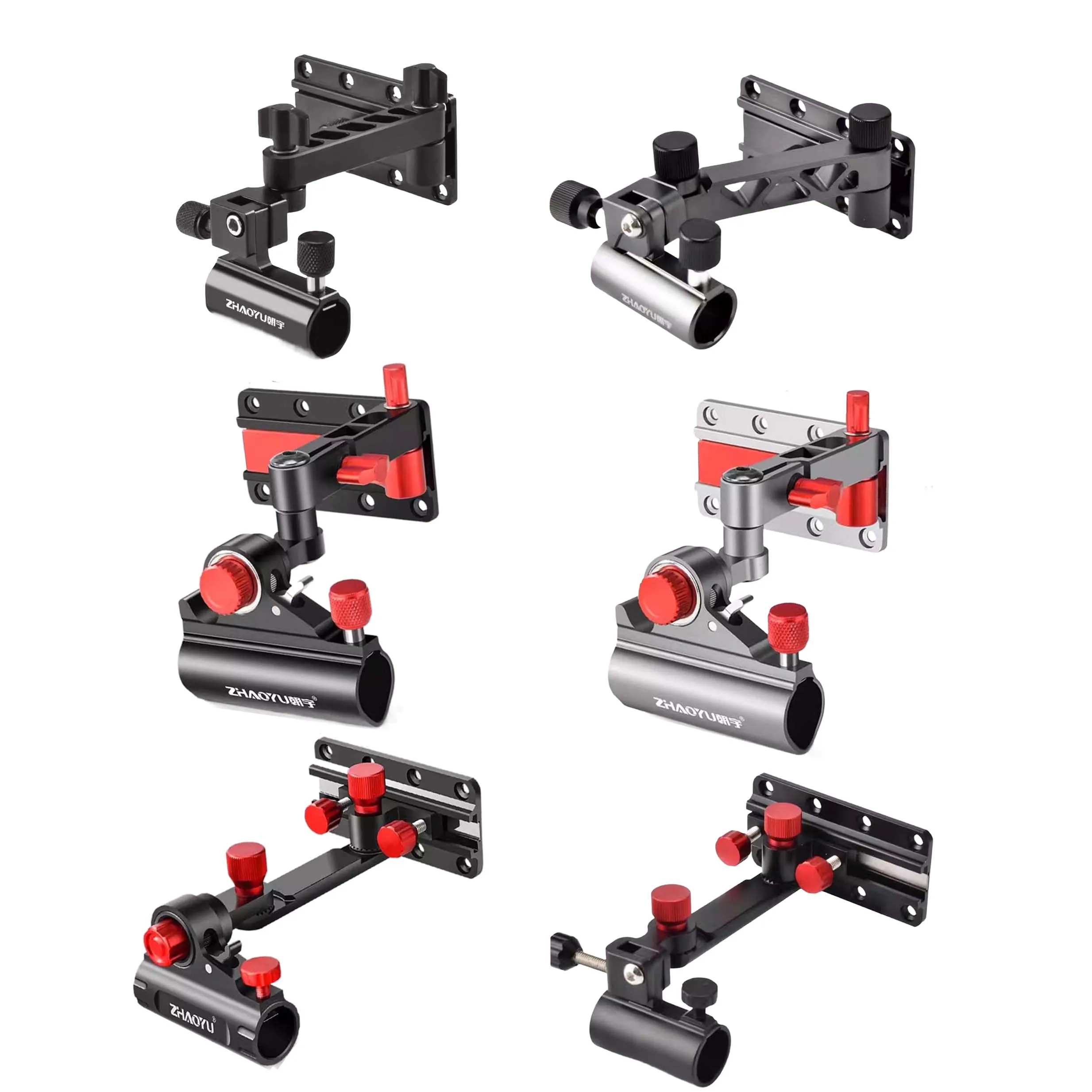 Multifunctional Fishing Rod Holder Aluminum Alloy Fishing Chair Clamp Rotating Rod Stand