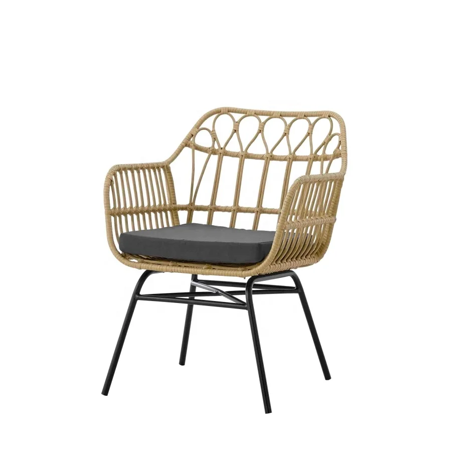 Cheap high quality modern new design patio garden furniture comfortable elegant wholesale rattan hand-weaved rattan chair