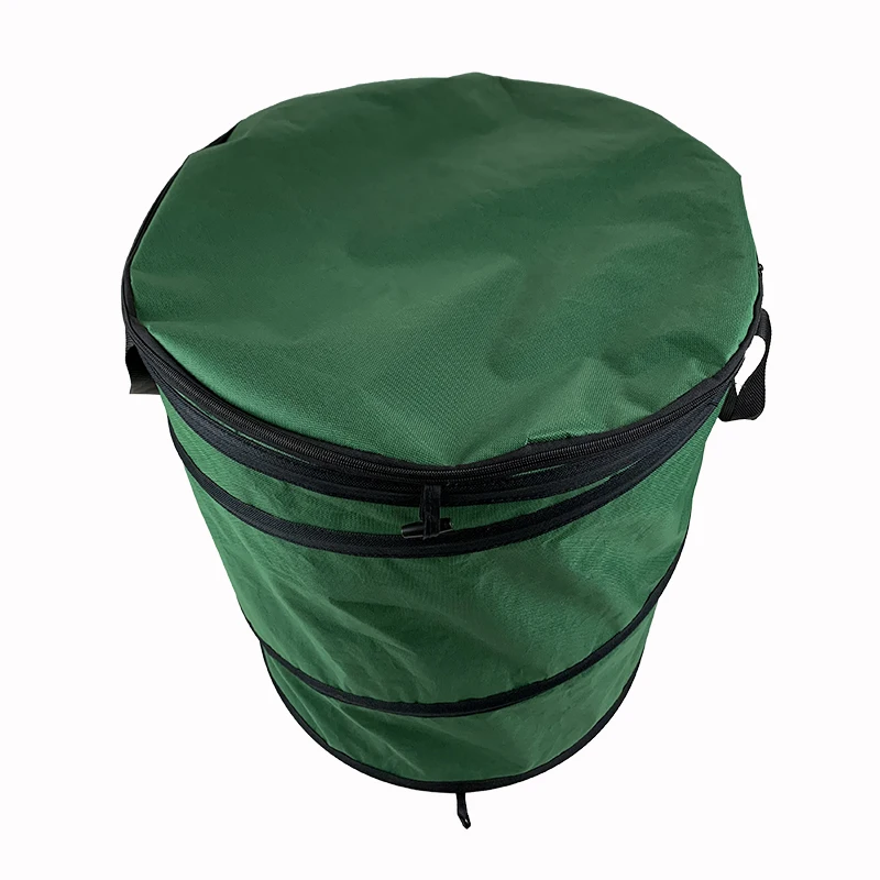 promotion 600D Oxford leaf bag Foldable Yard lawn garden waste bag