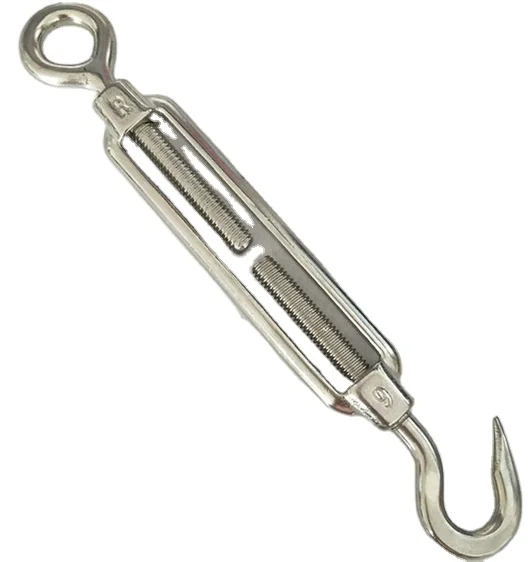 M6 Swage Galvanized Mini Wrestling Ring Turnbuckle Pads 16mm Wire Rope Stainless Steel Turnbuckle